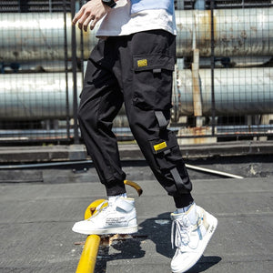 Men's Casual Tracksuit 2 Piece Hip Hop Trousers Jacket